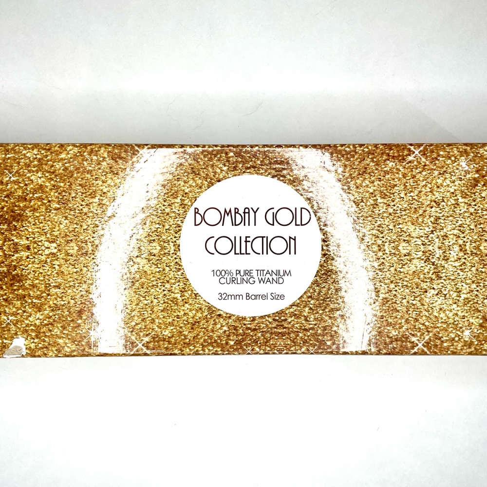 Bombay Hair Company Large Gold Curling Iron
